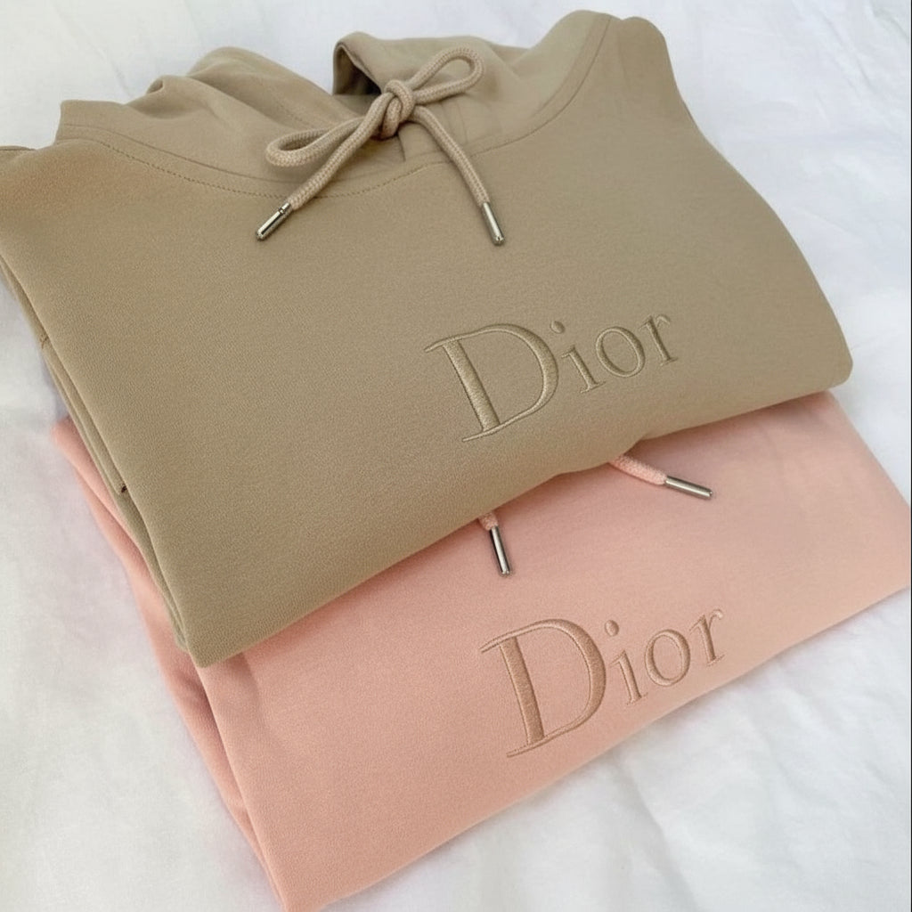Vintage Embroidered Dior Hoodies