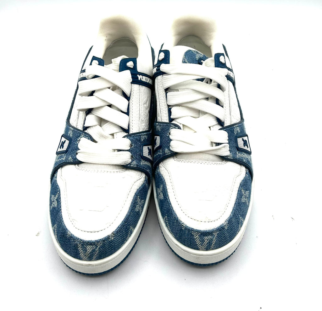Louis Vuitton "LV Trainer" Blue/White