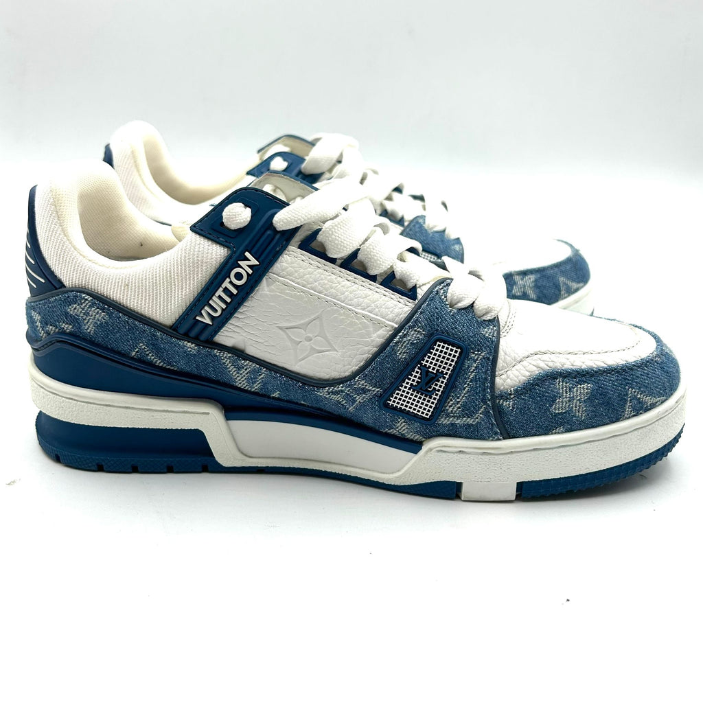 Louis Vuitton "LV Trainer" Blue/White
