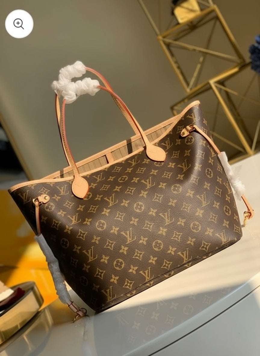 Louis Vuitton Leather Iconic Tote Bag